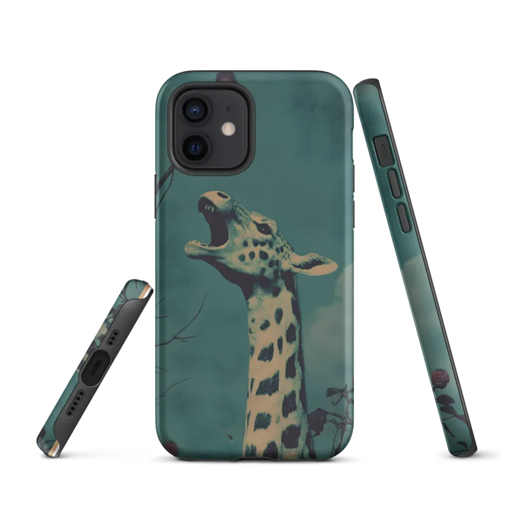 Whispers of the Tall: A Surreal Giraffe Encounter