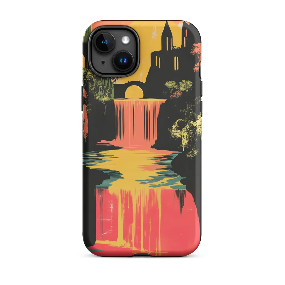 Elysian Echoes: A Surreal Reflections | Phone Case |  15 Plus | Tough Case | Matte