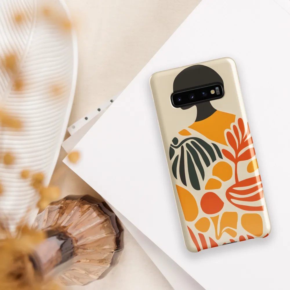 Silhouette in Colorful Harmony | Phone Case |  S10 Plus | Snap Case | Glossy