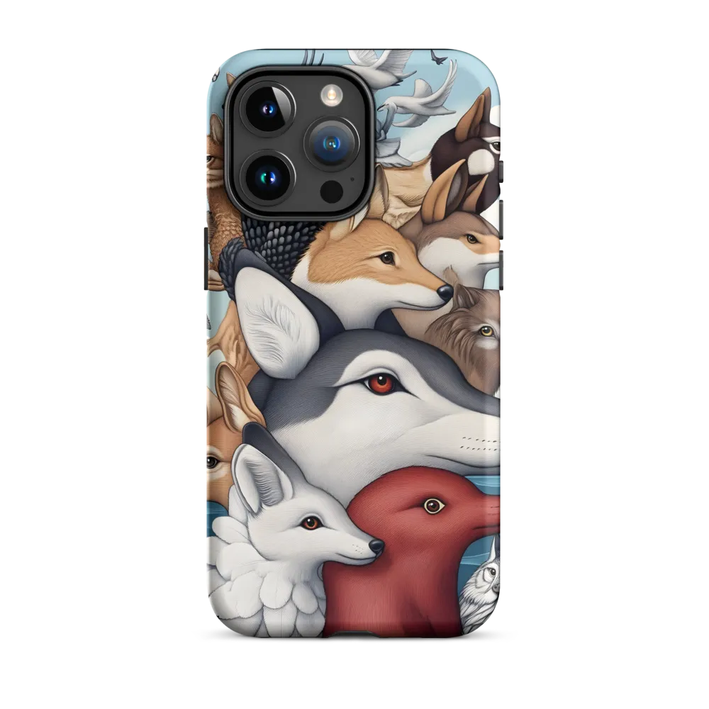 The Enchanted Animal Assembly | Phone Case |  15 Pro Max | Tough Case | Matte