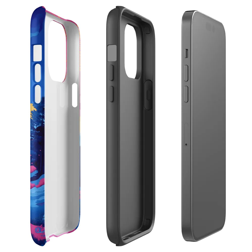 Dreamscape: The Serene River | Phone Case |  14 Pro Max | Tough Case | Matte