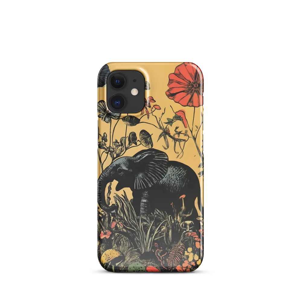 Floral Majesty: The Elephant's Sanctuary