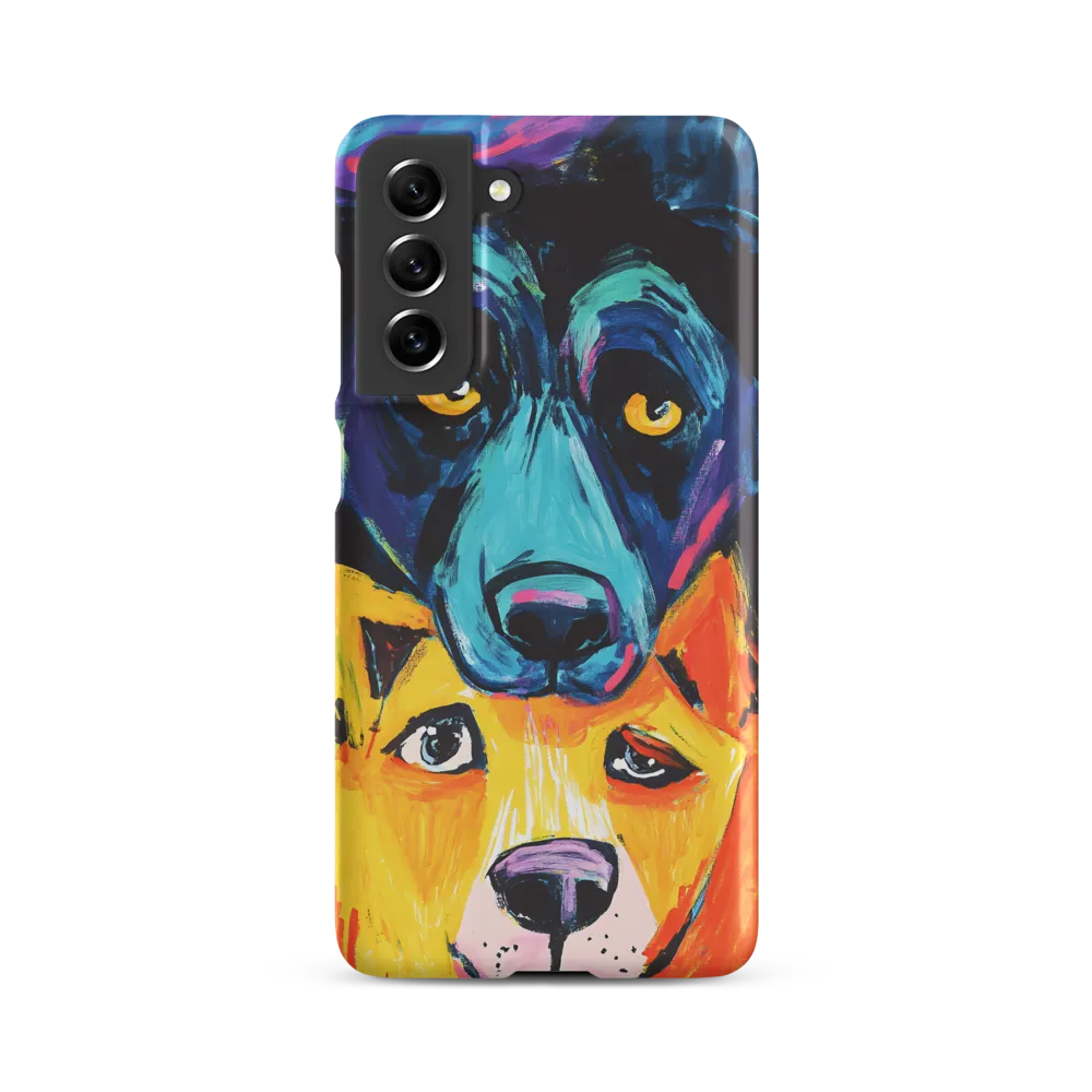 Vibrant Companions: An Expression of Canine Spirit