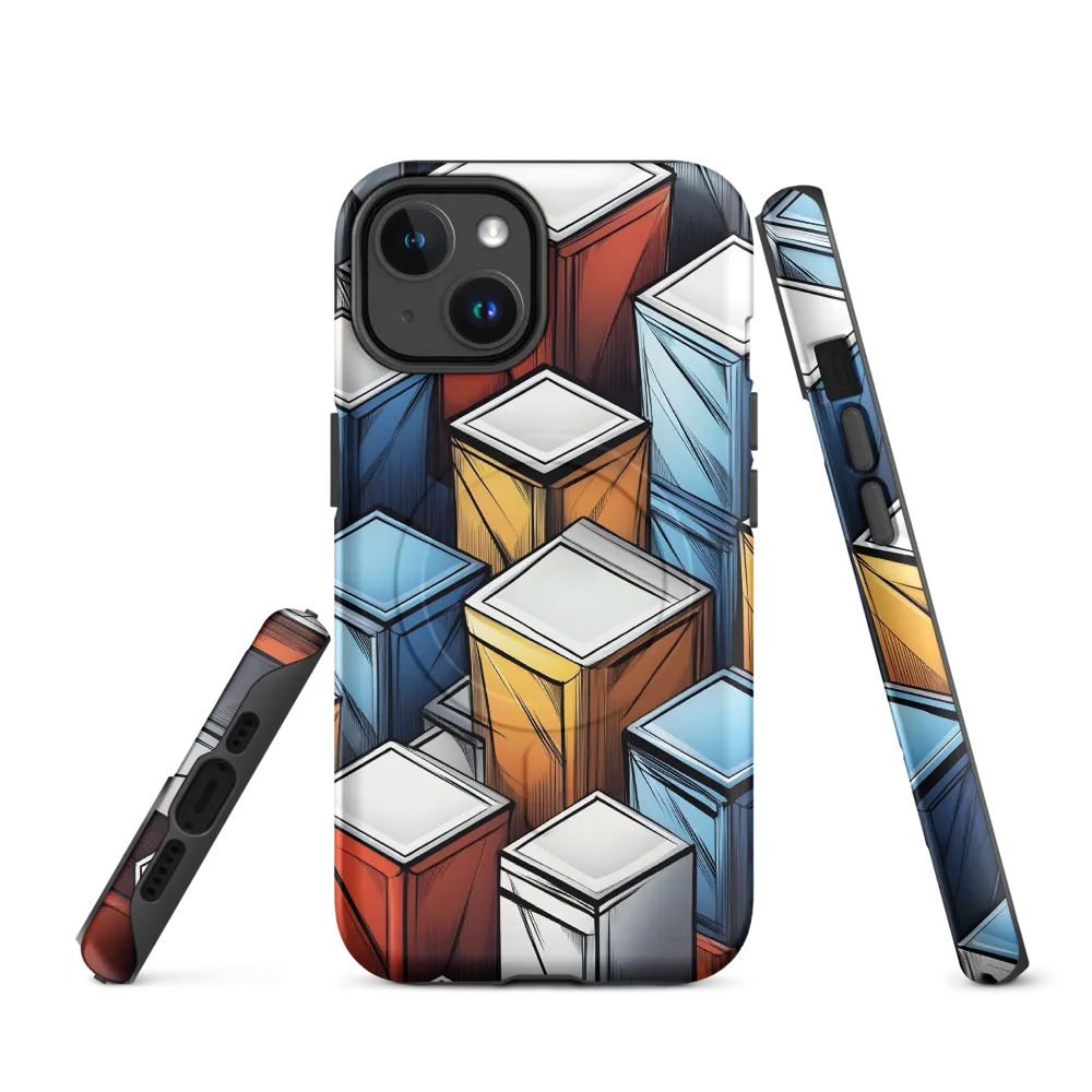 Geometry of Colorful Containers