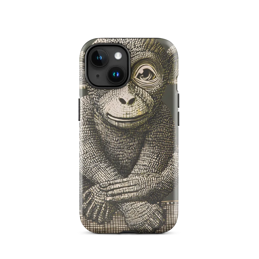 Intricate Primate Portrait