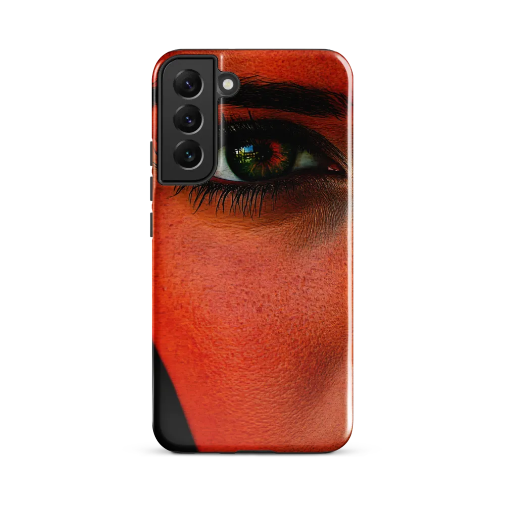 Gaze of Intensity | Phone Case |  S22 Plus | Tough Case | Glossy