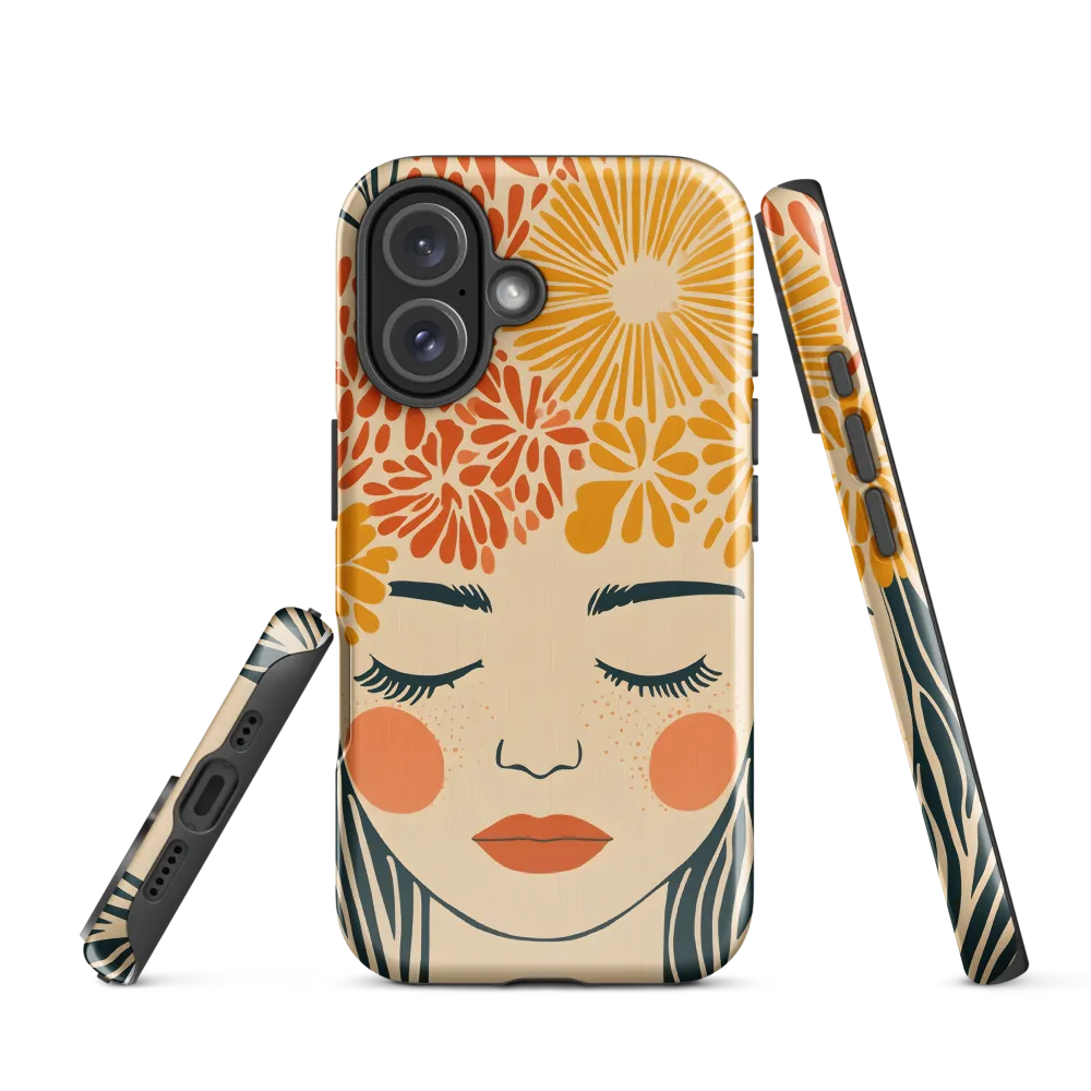Serenity in Bloom | Phone Case |  16 | Tough Case | Glossy