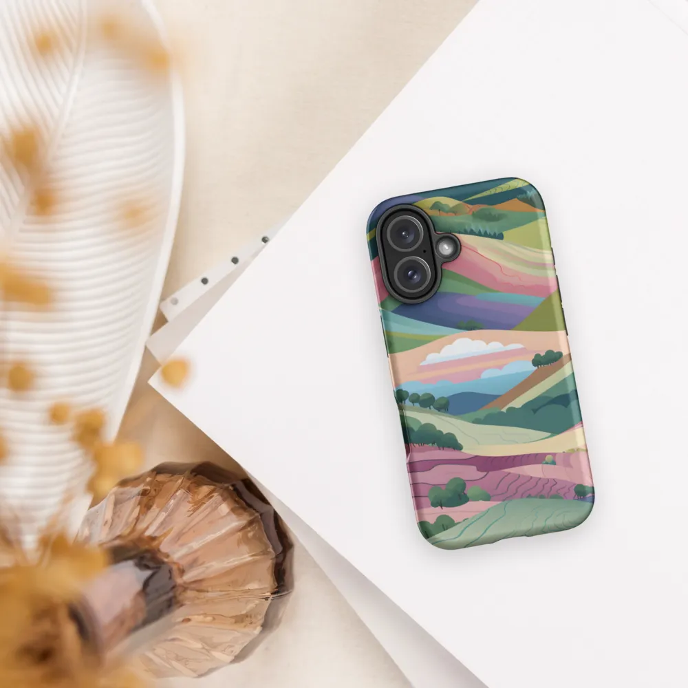 Harmonious Hills | Phone Case |  16 | Tough Case | Matte