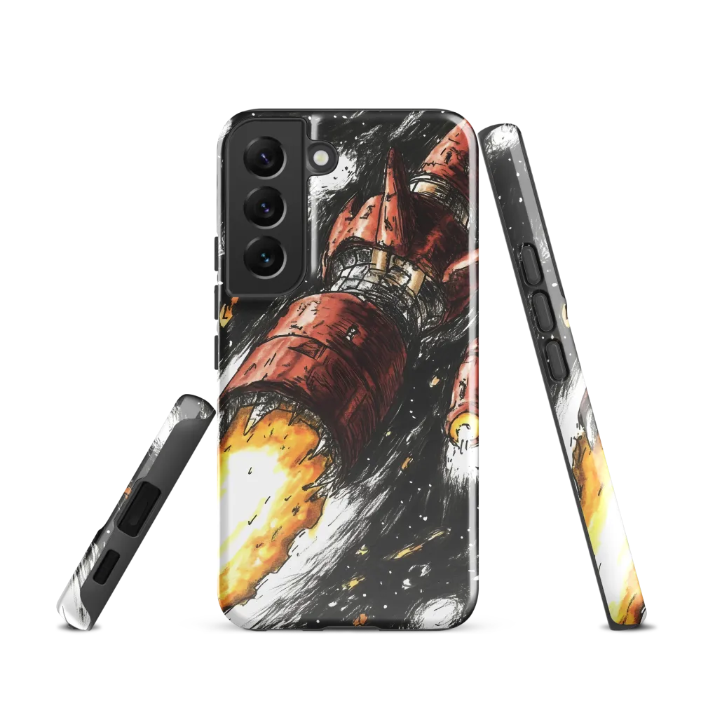 Ignition in the Abyss | Phone Case |  S22 | Tough Case | Glossy