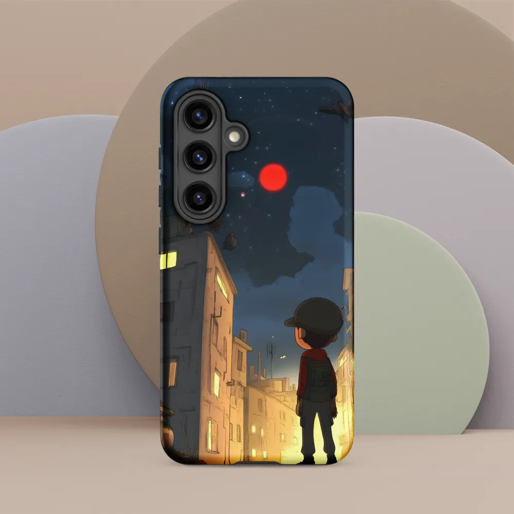Gaze Towards Tomorrow | Phone Case |  S24 | Tough Case | Matte