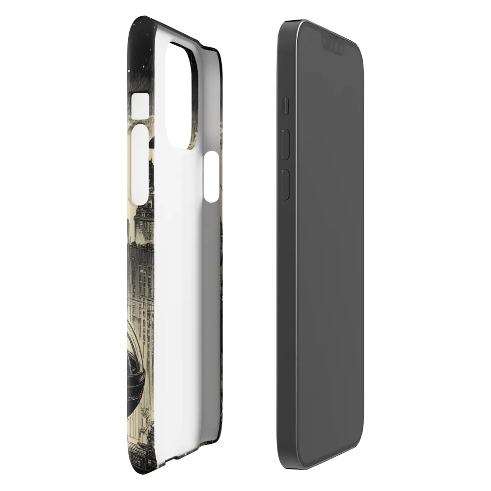 Pilot of the Dystopian Skies | Phone Case |  13 Pro Max | Snap Case | Glossy