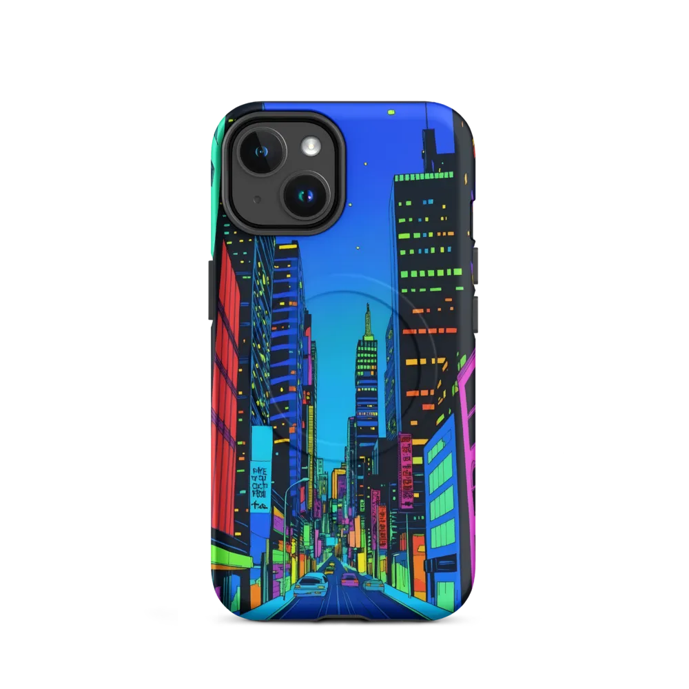 Neon Dreamscape: A Futuristic City at Dusk