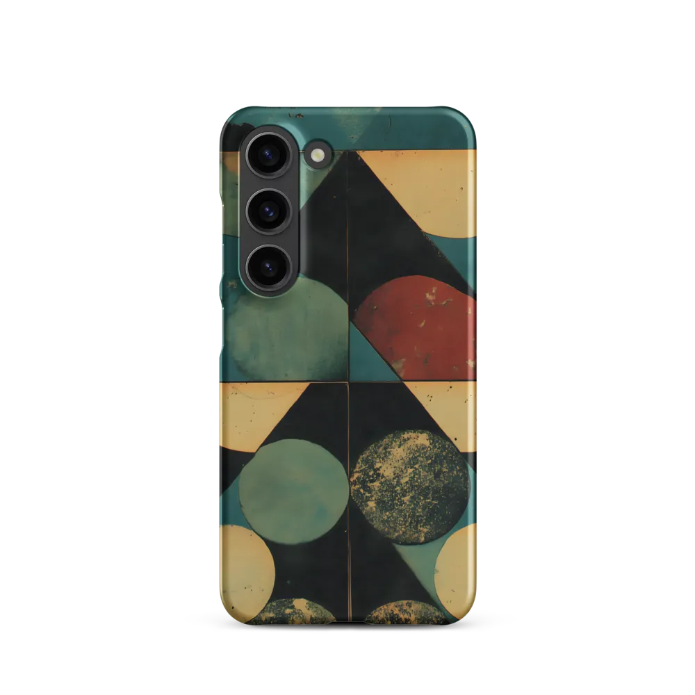 Geometric Harmony | Phone Case |  S23 | Snap Case | Matte
