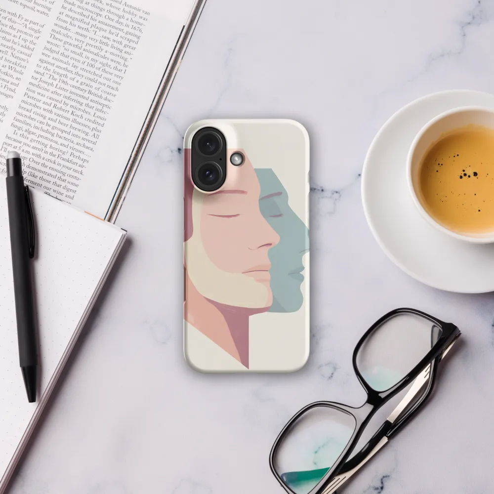 Dual Facets of Serenity | Phone Case |  16 | Snap Case | Matte