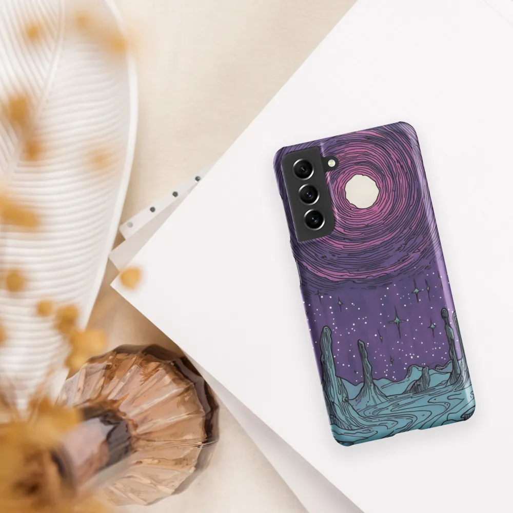 Celestial Whirl | Phone Case |  S21 | Snap Case | Matte