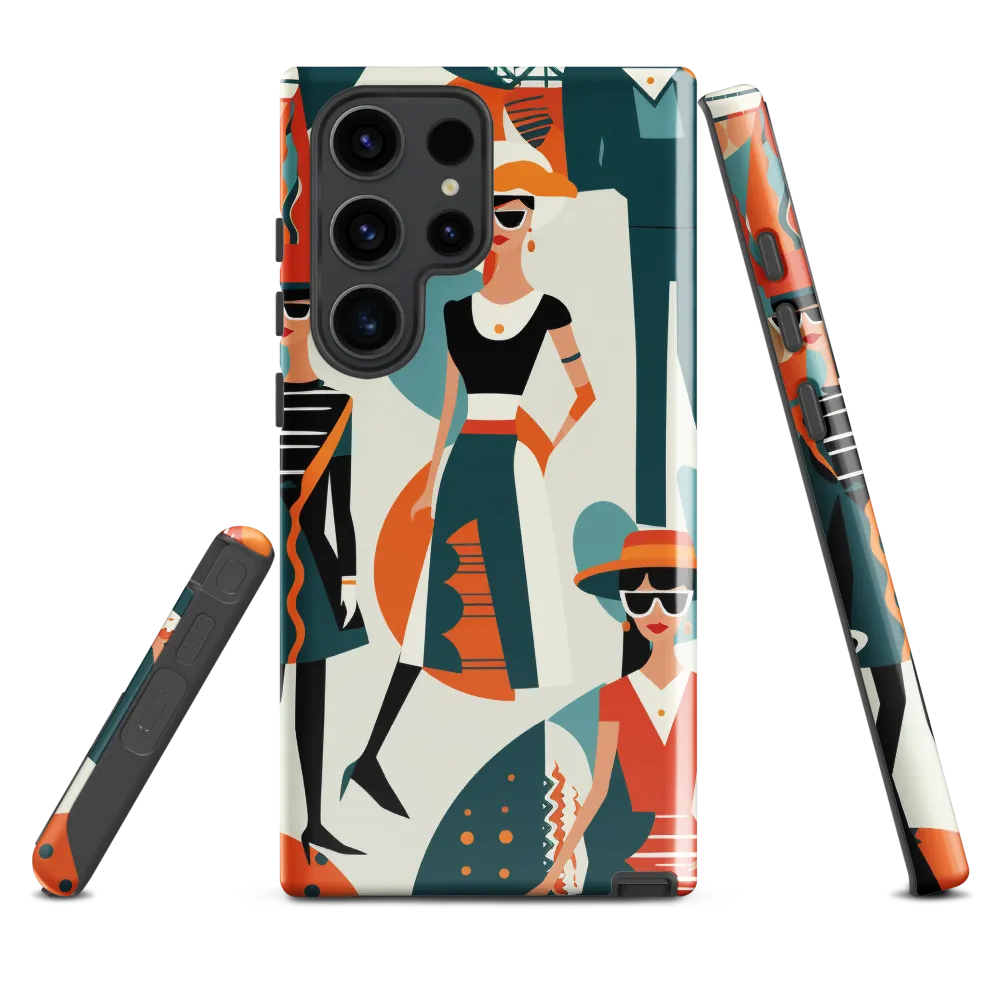 Chic Figures in Pop Art