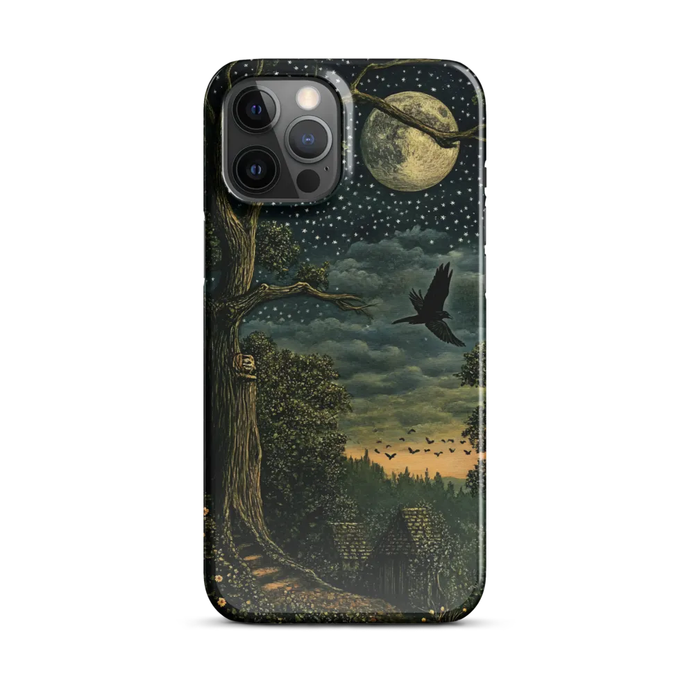 Mystical Nightscape Under the Full Moon | Phone Case |  12 Pro Max | Snap Case | Glossy