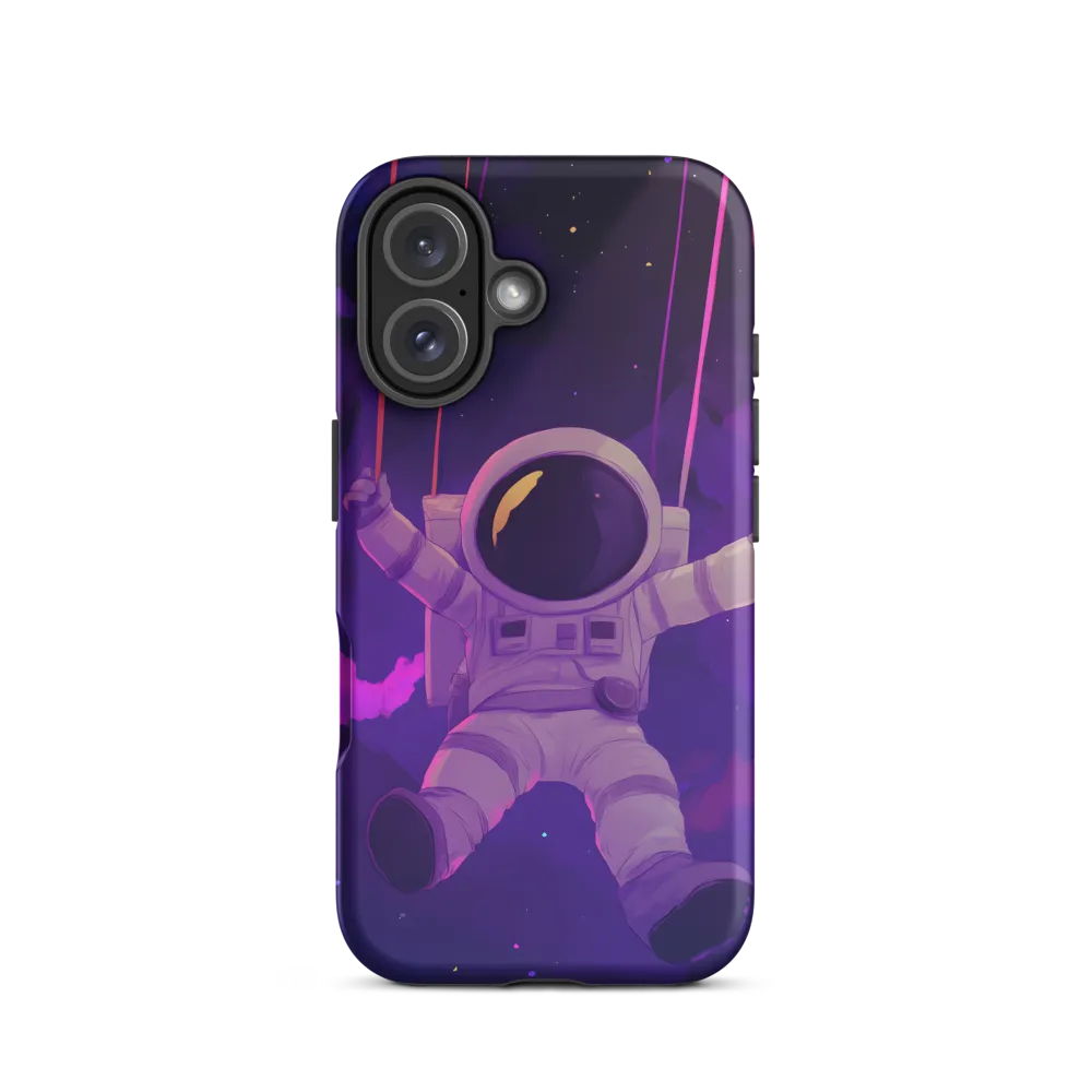 Swinging Through the Cosmos | Phone Case