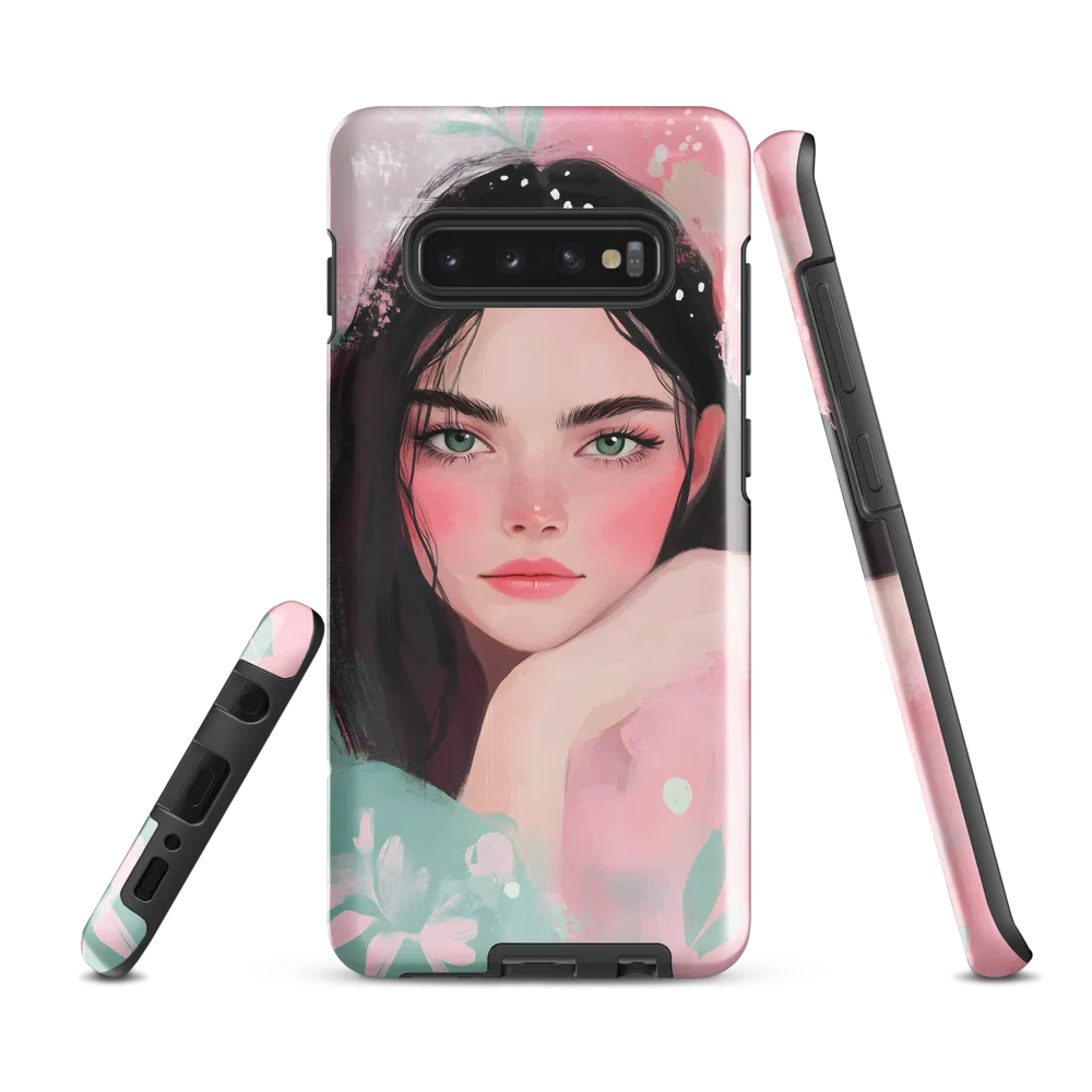 Serenity in Blossom | Phone Case |  S10 Plus | Tough Case | Glossy