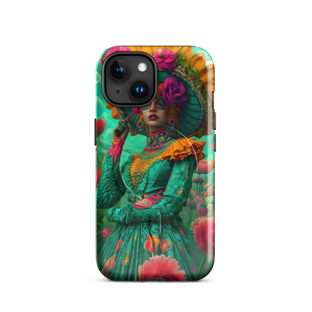 The Blooming Spectacle | Phone Case |  15 | MagSafe® Tough Case | Glossy