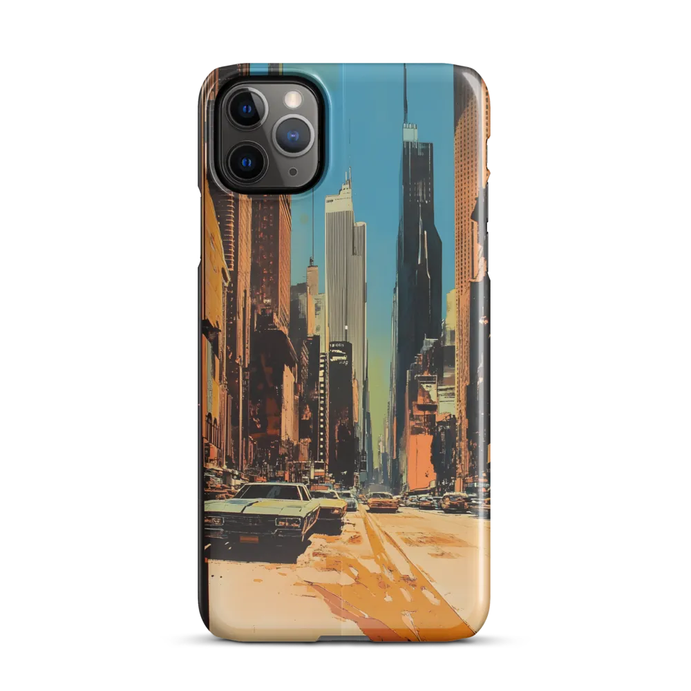 Urban Symphony: A Journey Through Skyscrapers | Phone Case |  11 Pro Max | Snap Case | Glossy