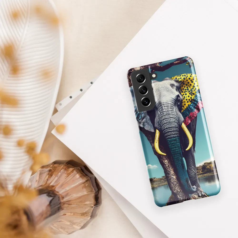 Playful Elegance: The Surreal Elephant