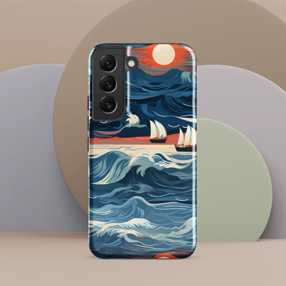 Ocean Whispers: A Voyage at Dusk