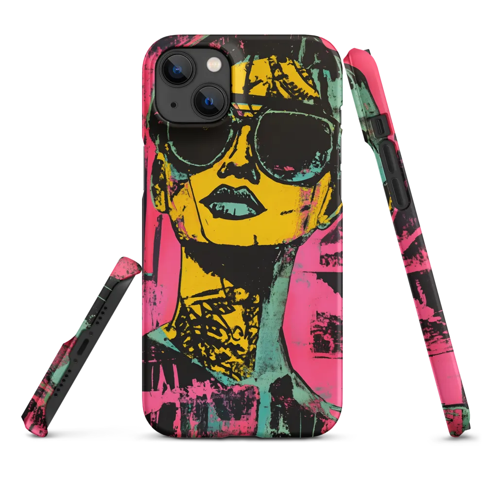 Confident Portrait in Neon Colors