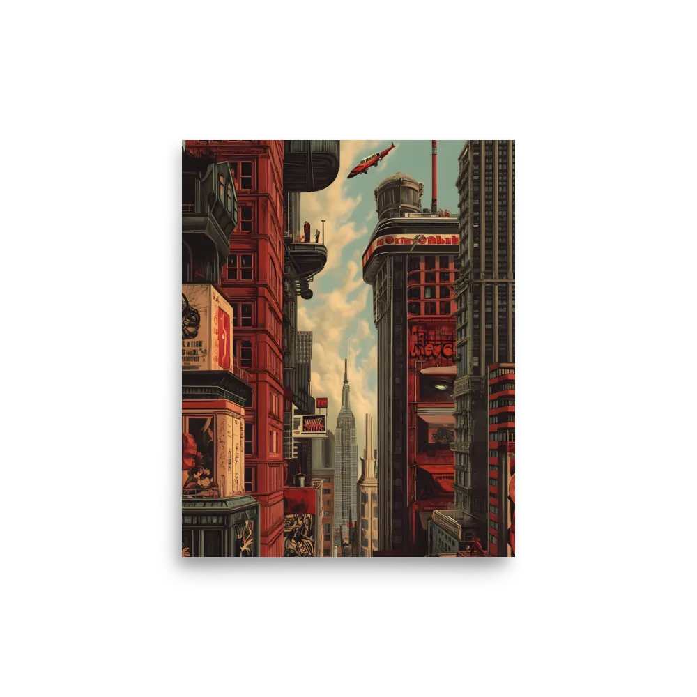 A Glimpse of Tomorrow: Urban Ambition | Poster | 8″×10″