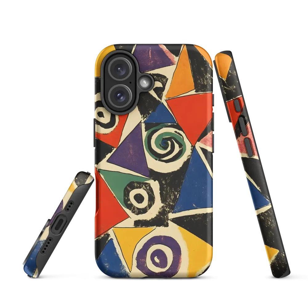 Dynamic Geometric Abstraction | Phone Case