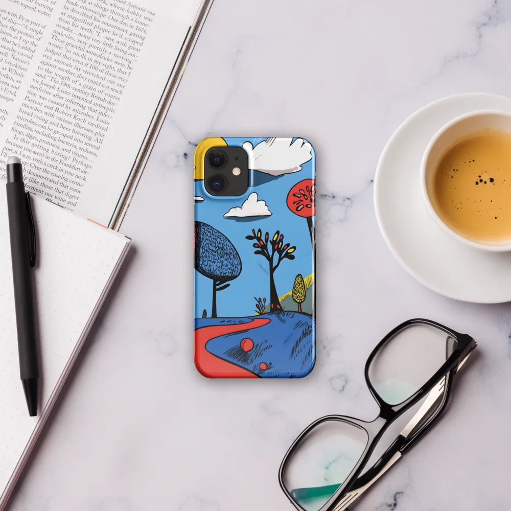 A Playful Journey Through Whimsical Woods | Phone Case |  12 Mini | Snap Case | Glossy