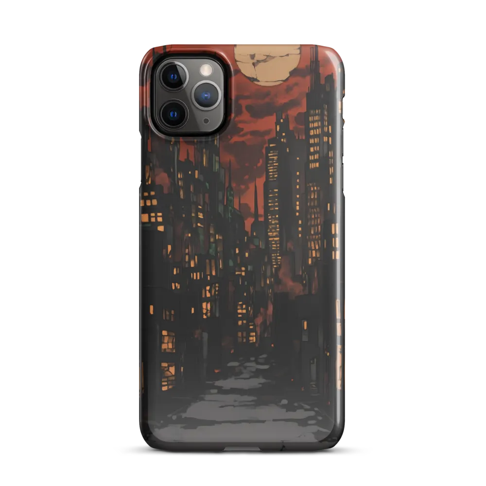 City of Shadows: An Urban Nocturne | Phone Case |  11 Pro Max | Snap Case | Glossy