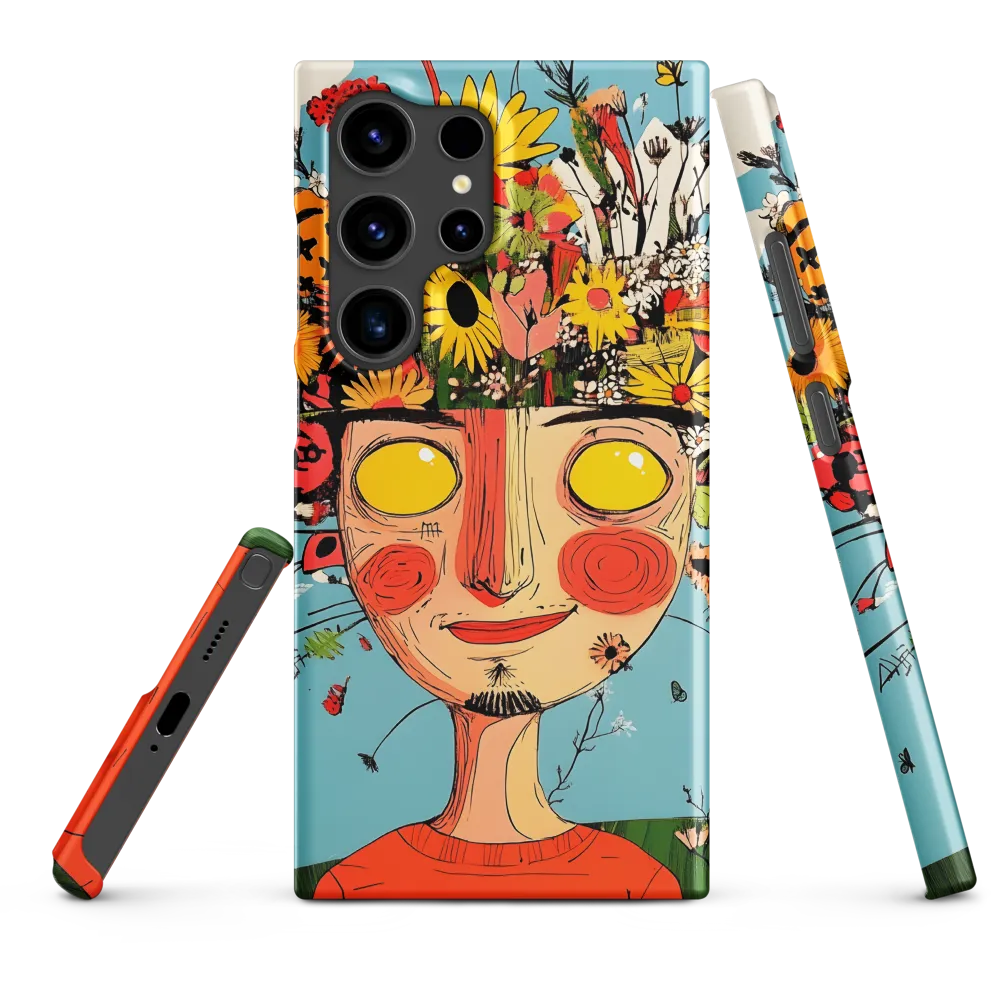 Whimsical Bloom | Phone Case |  S24 Ultra | Snap Case | Matte