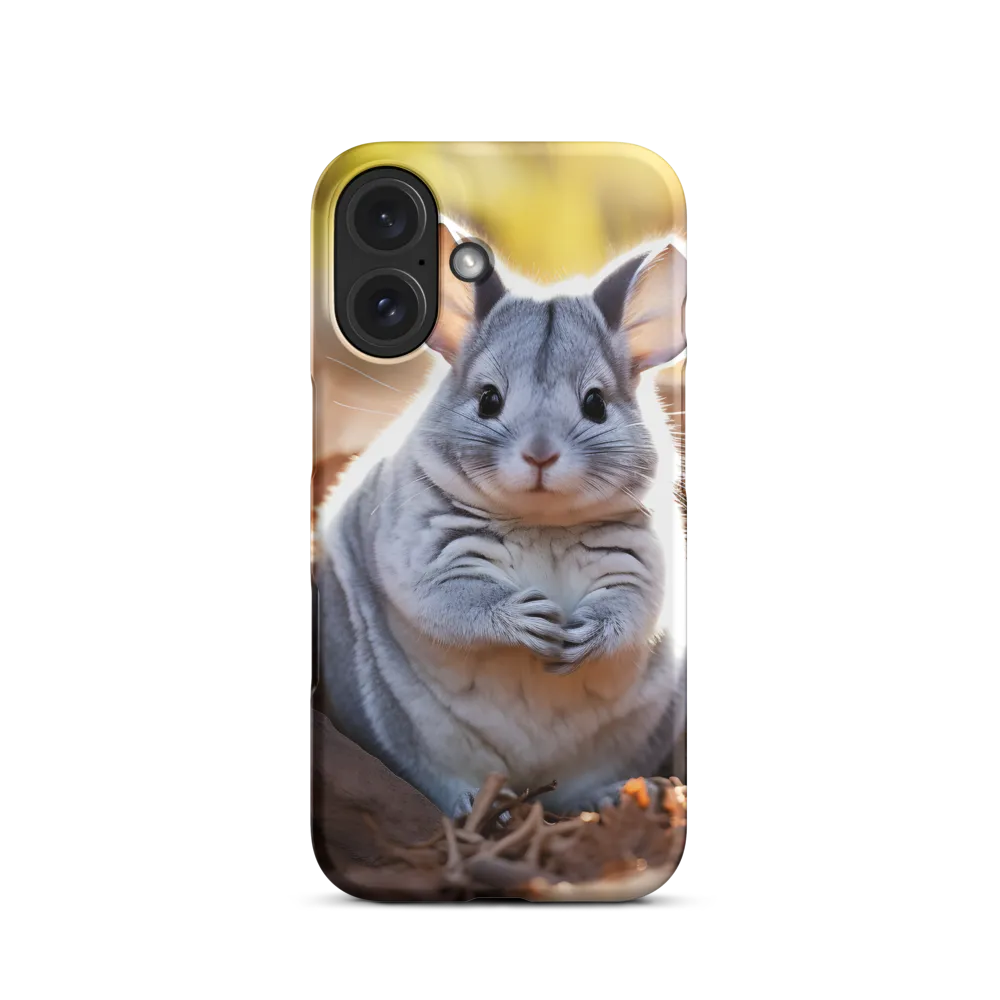 Gentle Whispers of Nature: The Chinchilla | Phone Case |  16 | Snap Case | Matte