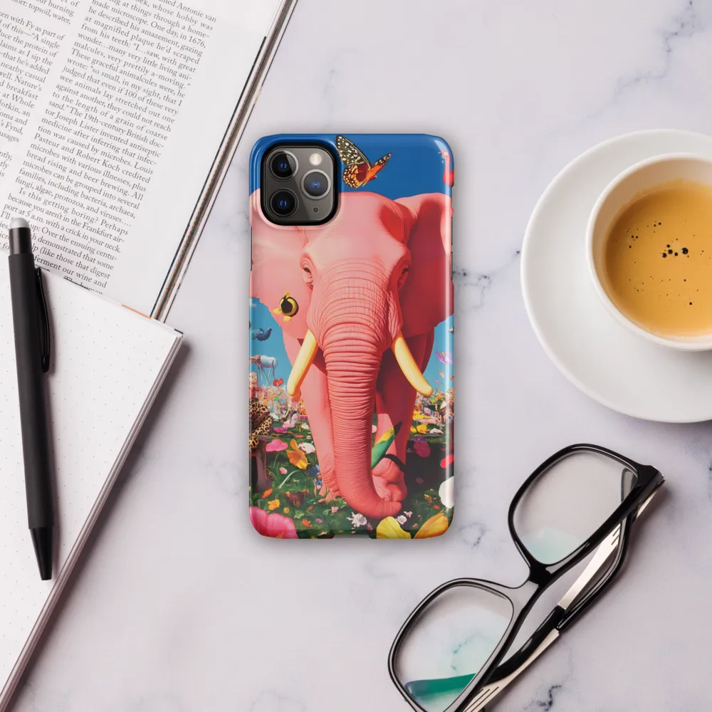 Surreal Garden: The Pink Elephant | Phone Case |  11 Pro Max | Snap Case | Glossy