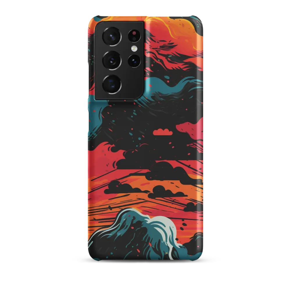 Ethereal Twilight: A Dramatic Landscape in Motion