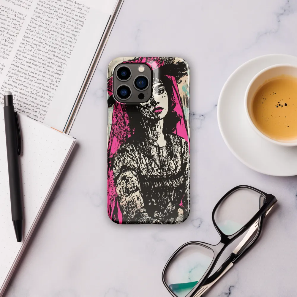 Veiled Beauty | Phone Case |  14 Pro Max | Snap Case | Glossy
