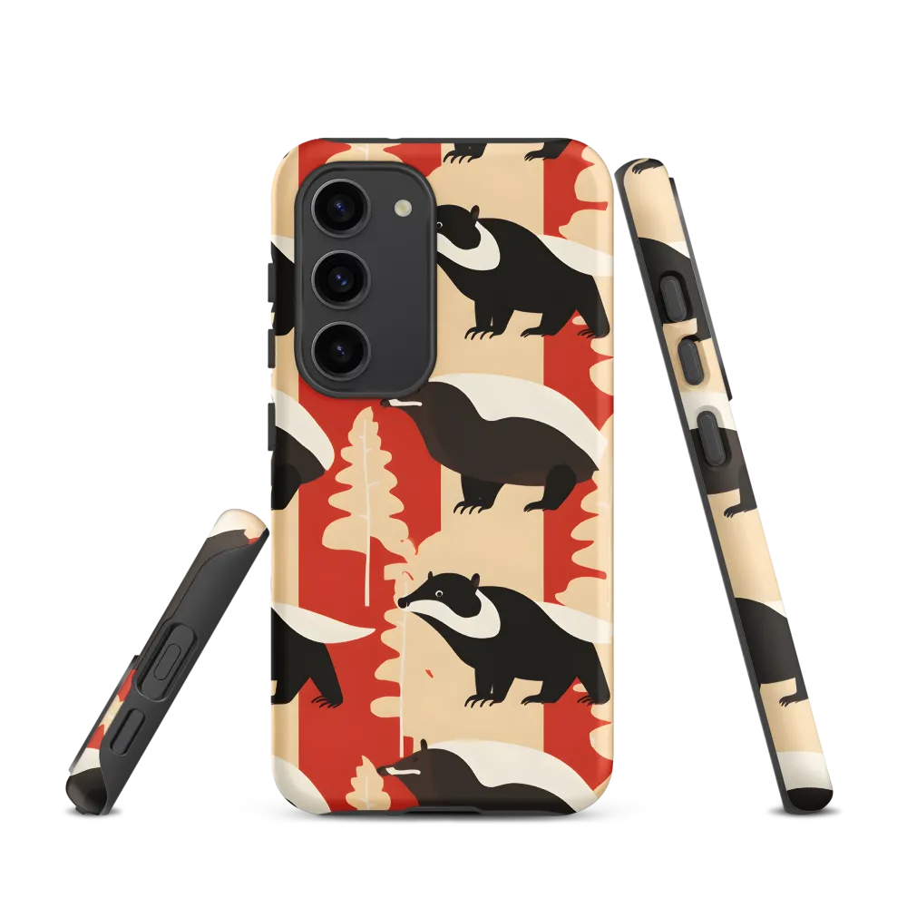 Wildlife Pattern: The Badger Tale