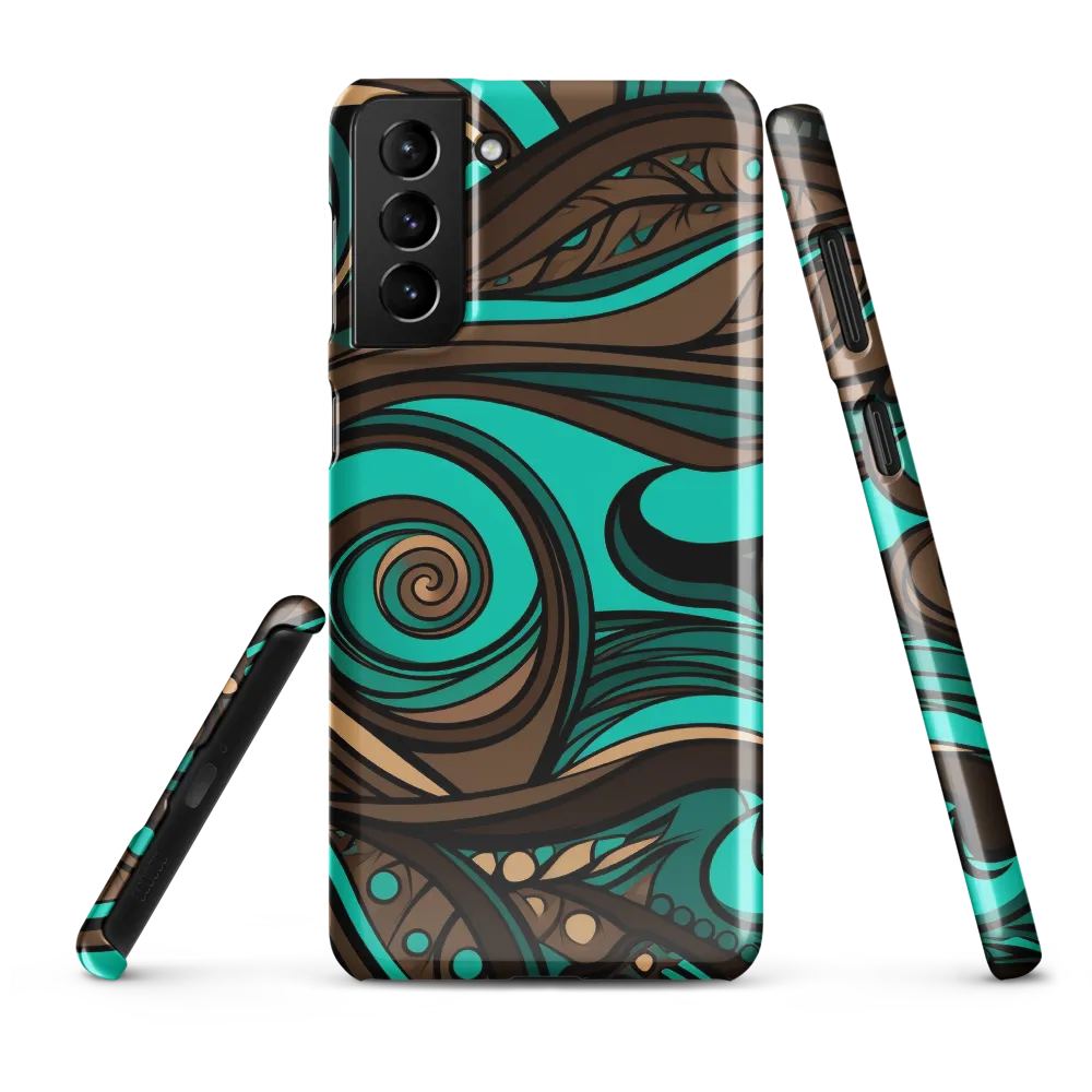 Fluctuating Currents | Phone Case |  S21 Plus | Snap Case | Glossy