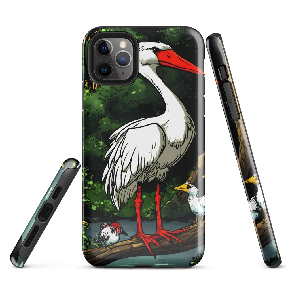 Unity in Nature: The Avian Gathering | Phone Case |  11 Pro Max | Tough Case | Glossy