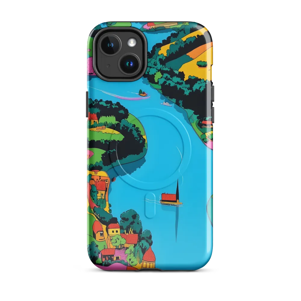 Whimsical River Landscape
