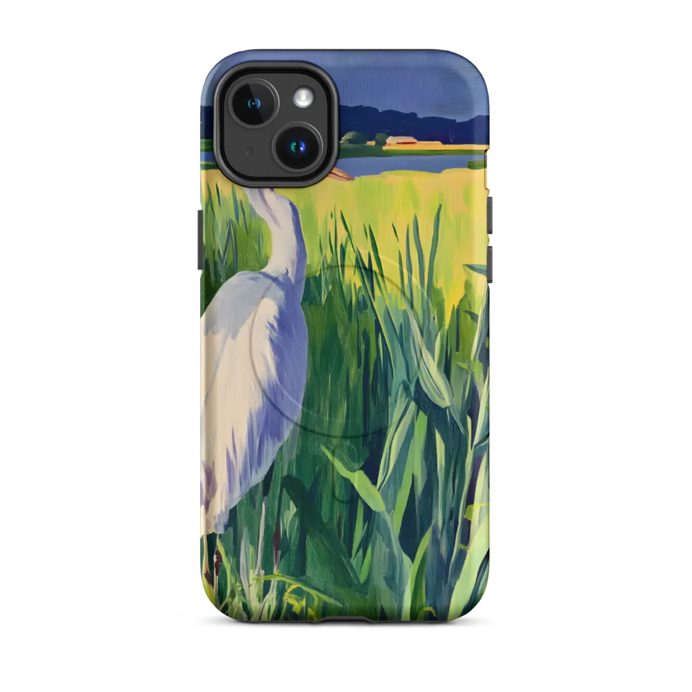 Graceful Presence: The Heron in the Meadow
