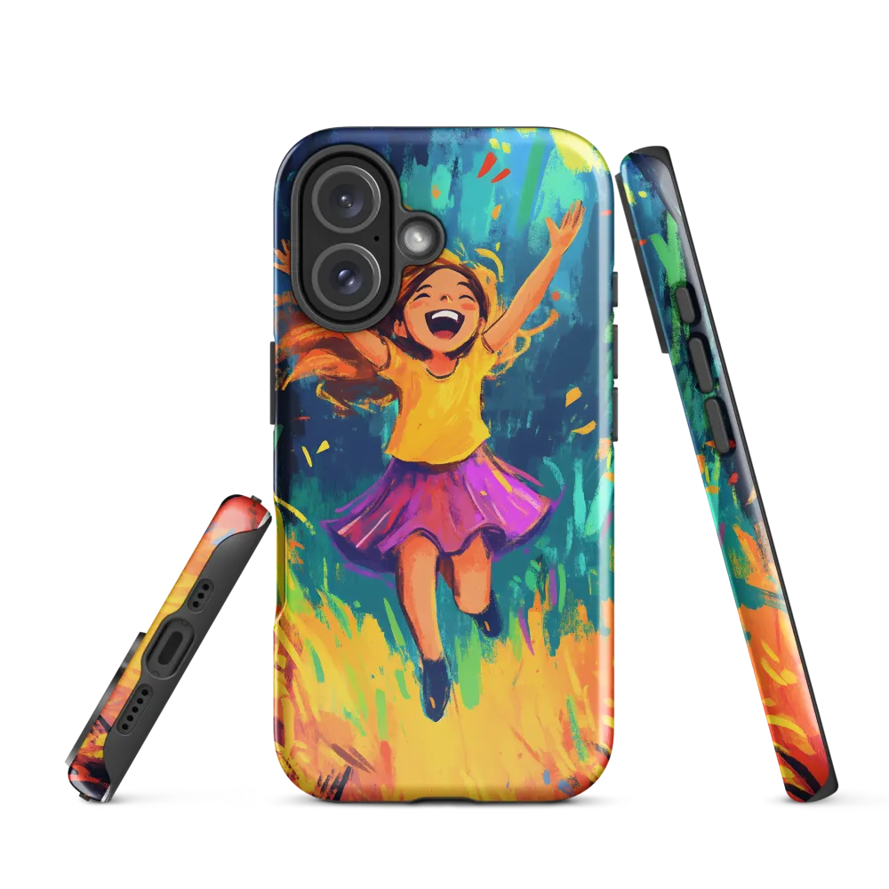 Joyful Escape into Nature | Phone Case |  16 | Tough Case | Glossy