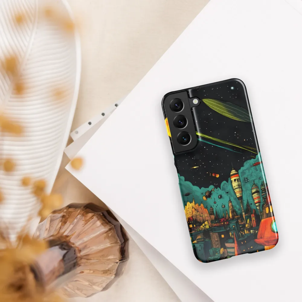 Galactic Cityscape: A Journey Through Imagination