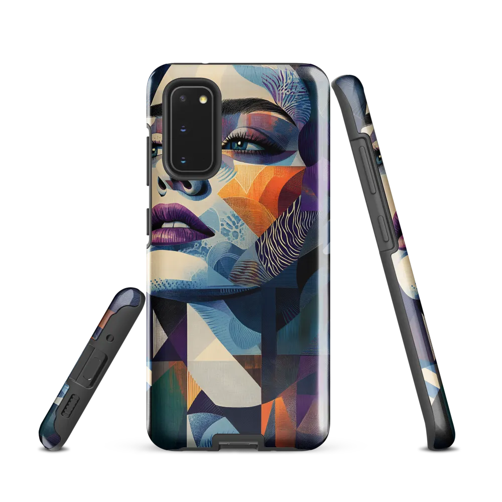 Fragmented Mystery: A Modern Portrait