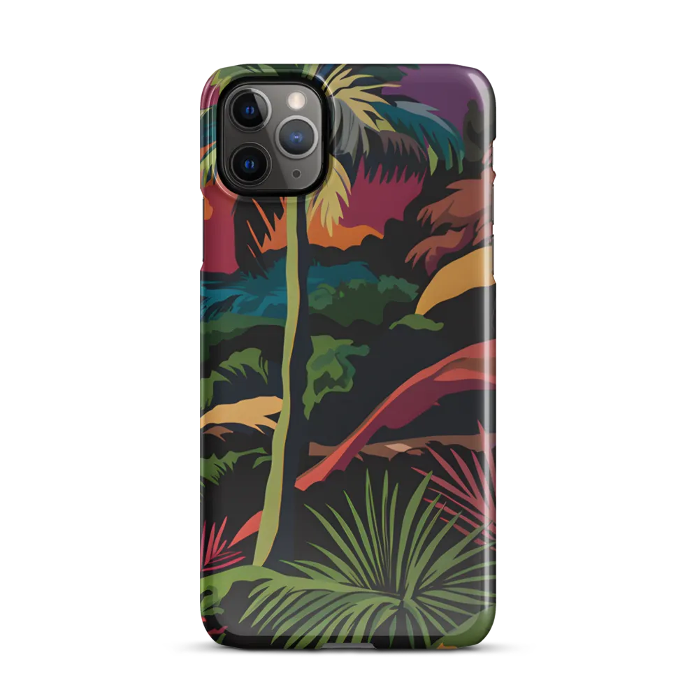 Tropical Sunset Escape | Phone Case |  11 Pro Max | Snap Case | Glossy