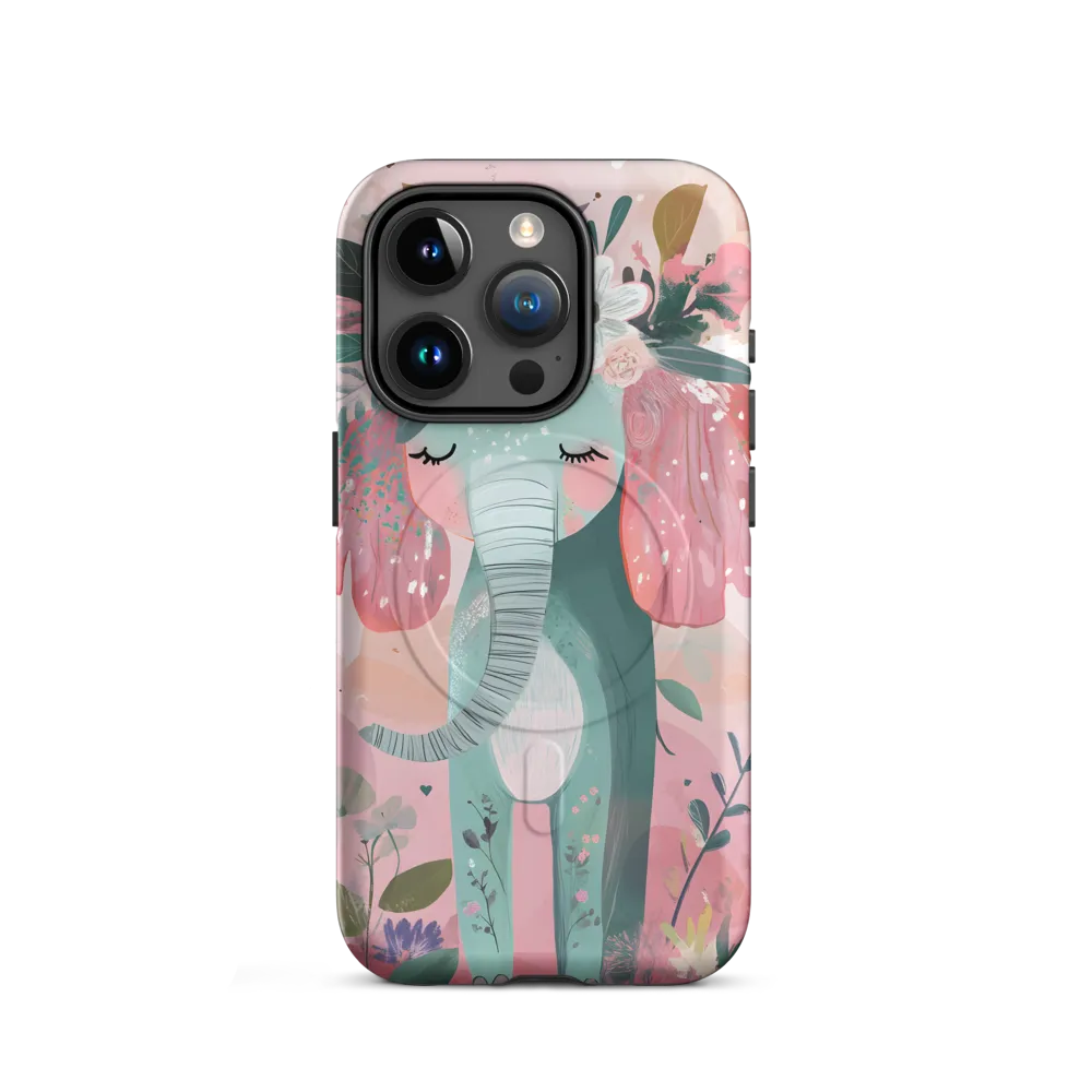 Whimsical Elephant in Bloom