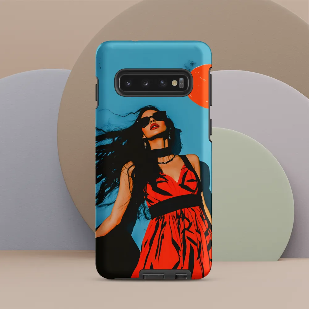Sunset in Fashion: A Modern Portrait