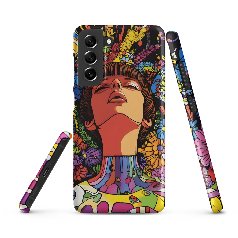 Vibrant Ecstasy: A Psychedelic Portrait