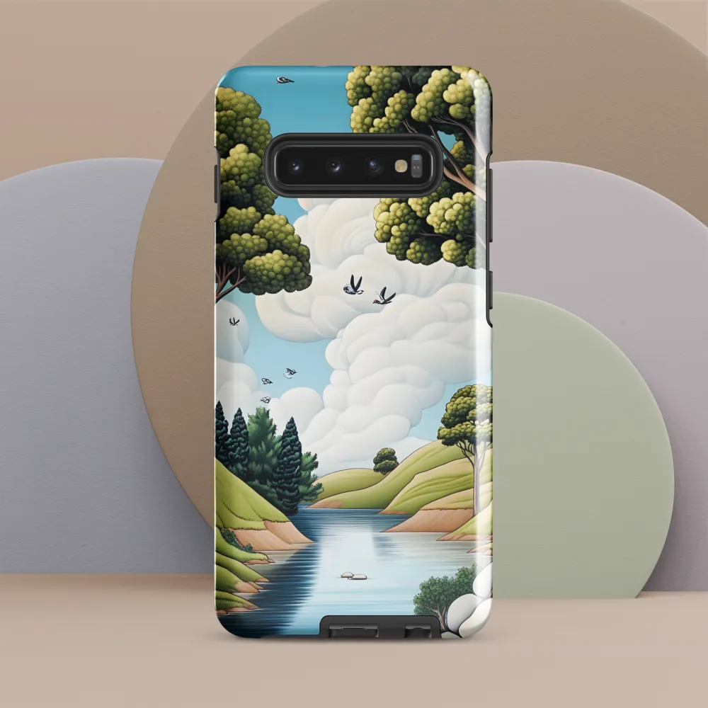 Tranquil Reverie | Phone Case |  S10 Plus | Tough Case | Glossy